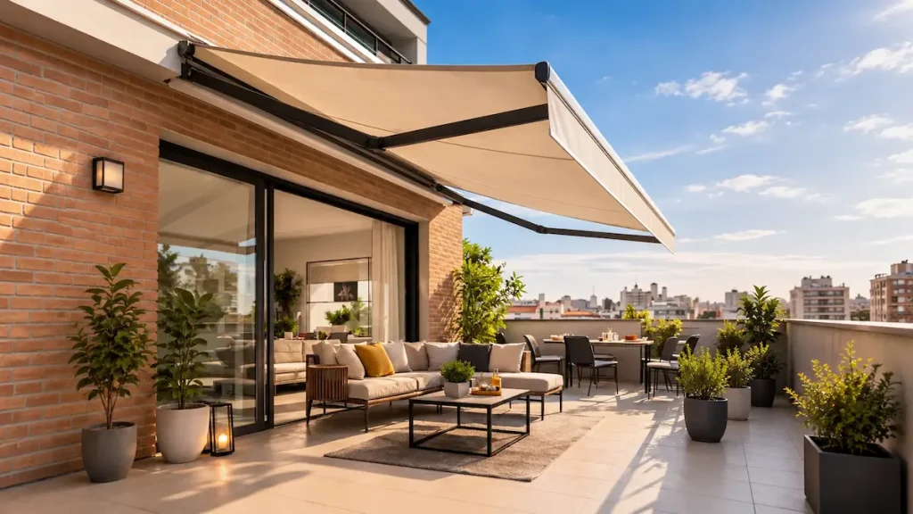 Cómo elegir un toldo que encaje con la decoración de tu terraza