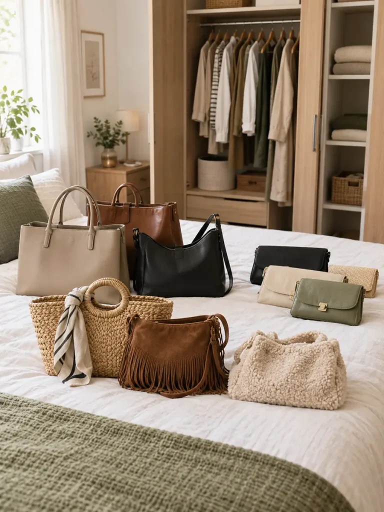 Ideas para guardar bolsos en un armario pequeño