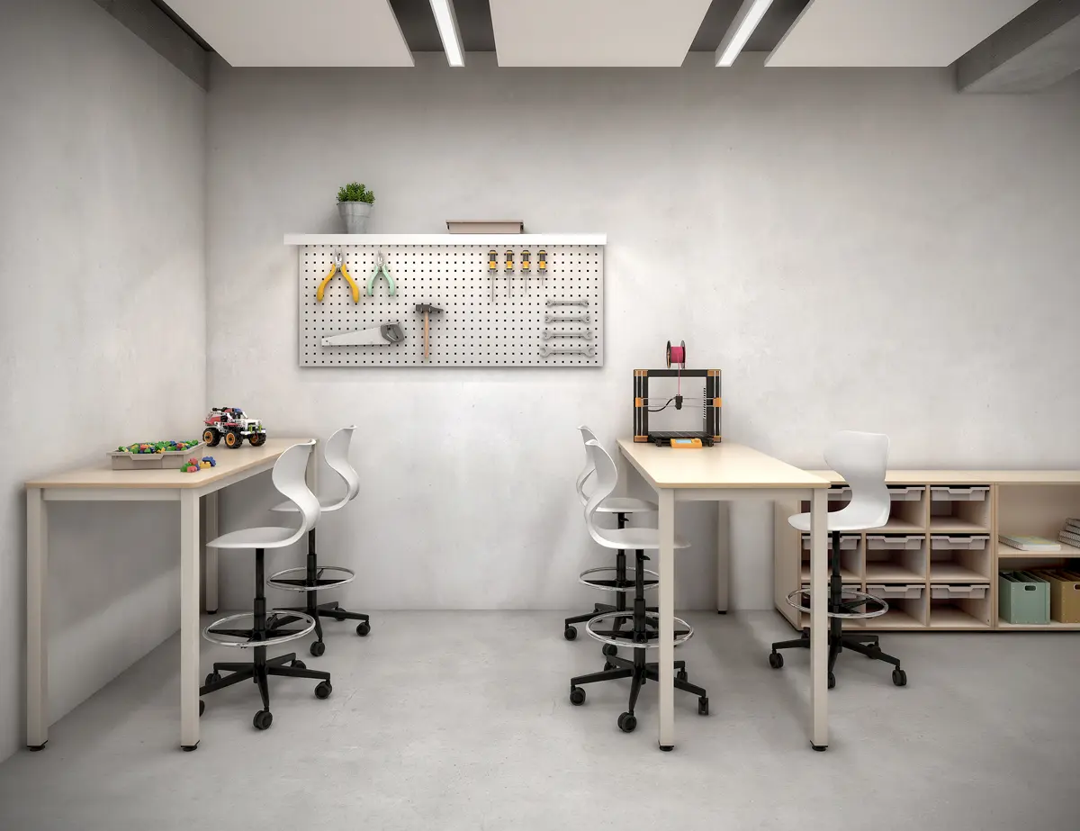 Sillas para aula de diseño